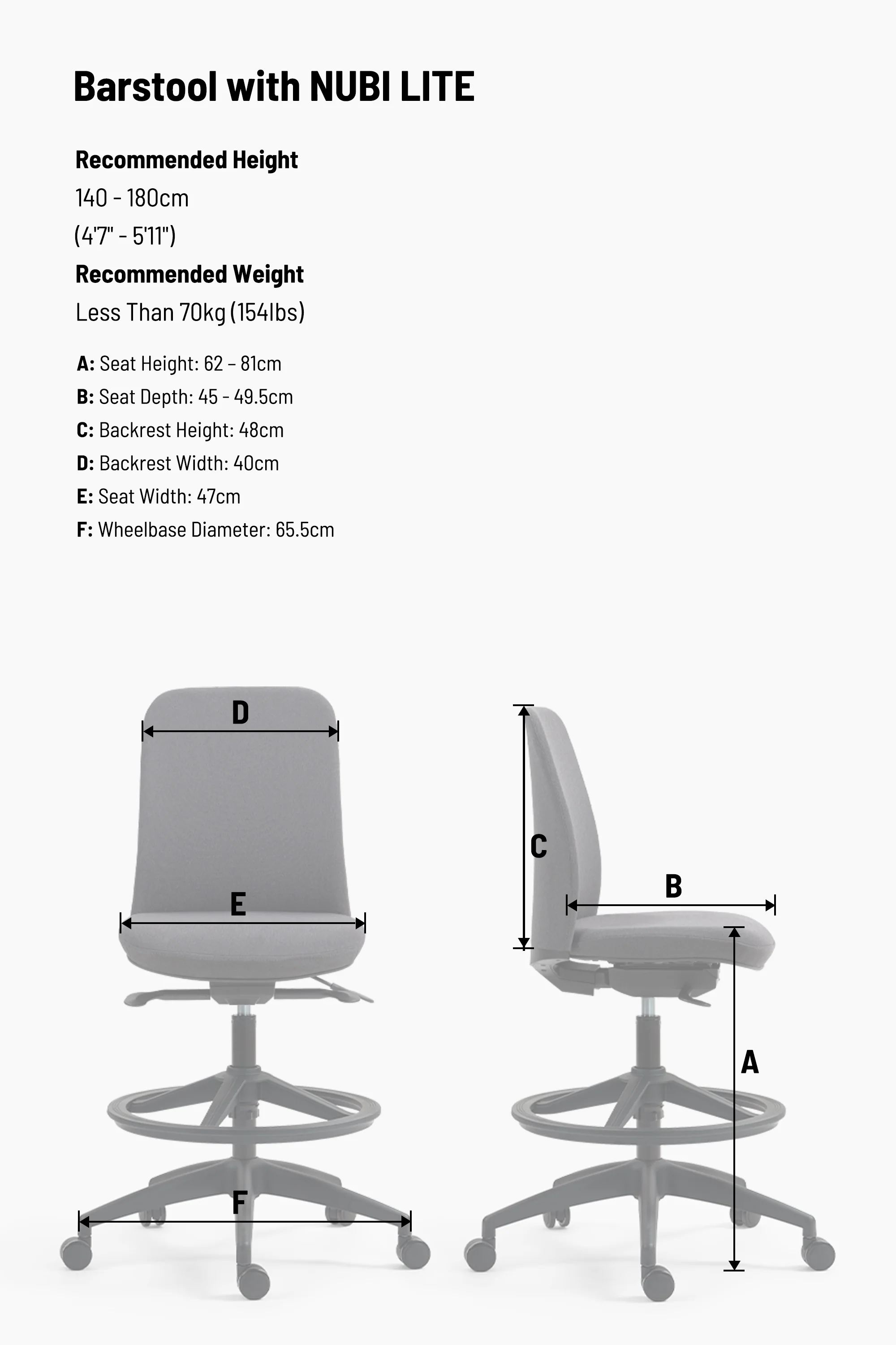 Boulies Drafting Stool - Image 3